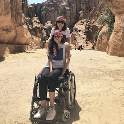 The late Aya Aghabi, founder of Accessible Jordan. Courtesy Reem Farah