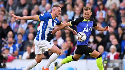 Adam Webster – 6. Along with Dunk, Webster did well to limit Spurs’ chances on target. He looked very confident on the ball. AFP