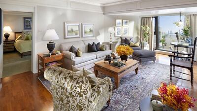 The Graham Greene suite in the Authors' wing at the Mandarin Oriental in Bangkok. Courtesy Mandarin Oriental Hotel Group