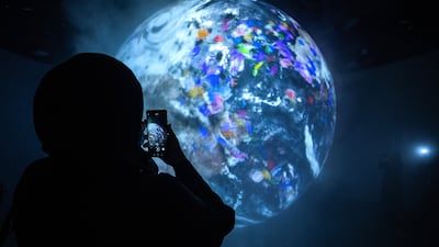 The Japan Pavilion was one of the must-see spaces during Expo 2020 Dubai. Victor Besa/The National