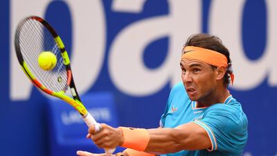 Rafael Nadal was too strong for David Ferrer in the Barcelona Open third round. Getty Images