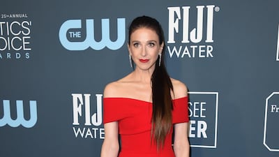 Marin Hinkle arrives at the 25th annual Critics' Choice Awards on Sunday, January 12, 2020. AP