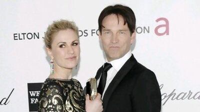 Anna Paquin and Steven Moyer. Dan Steinberg / AP Photo
