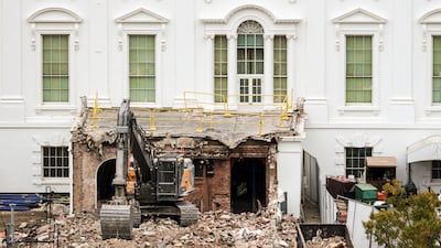 There have been astonishing changes in the US since Donald Trump re-entered the White House in January, not least the demolition of the East Wing and the planned construction of a ballroom next year. AFP