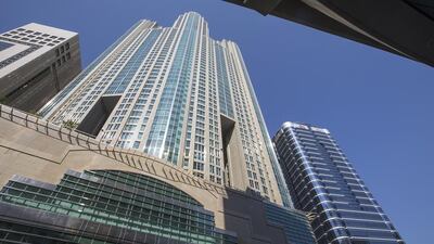 Corniche high-end apartments. Mona Al Marzooqi / The National