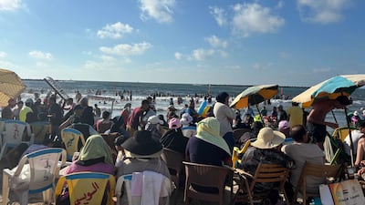 Egypt’s Mediterranean resort of Ras El Bar. Photo: Hamza Hendawi / The National