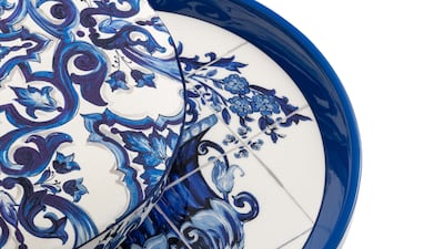 A piece from Dolce & Gabbana's new Home Collection. Courtesy Dolce & Gabbana