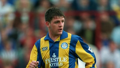 Steve Tobin in action for Leeds United. He was part of the side that won the 1993 FA Youth Cup. Alamy