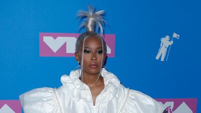 It's full on and it's very costumey: Dej Loaf in Maria Escote. Photo / EPA