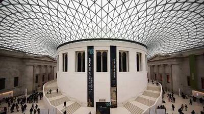 LONDON, ENGLAND - FEBRUARY 22: Visitors walk in The Great Court of The British Museum on February 22, 2011 in London, England. (Photo by Peter Macdiarmid/Getty Images)