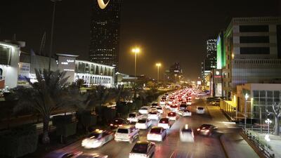Standard & Poor’s said it would downgrade the Saudi Arabia’s long-term rating a notch, from AA- to A+ with ‘a negative outlook’. Above, the kingdom’s capital, Riyadh. Hasan Jamali / AP Photo