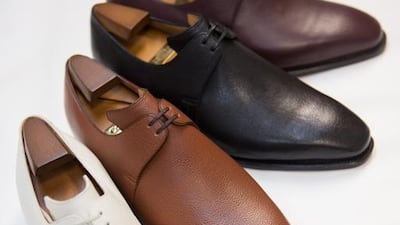 The Arca camel-leather collection by Maison Corthay is available in The Dubai Mall. Andy Barnham