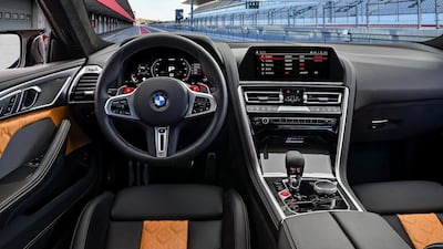 From behind the wheel, you can sense there’s an abundance of computer-controlled finessing that’s enabling the car to stay so composed. Courtesy BMW