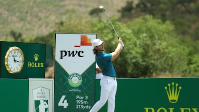 Tommy Fleetwood finished in 10th place at Sun City on Sunday. Warren Little / Getty Images