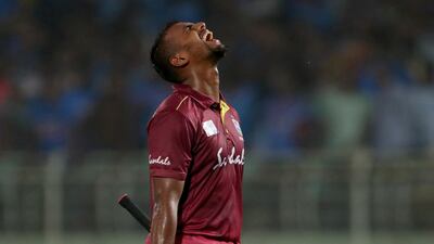 West Indies' Nicholas Pooran made a quickfire 75 against India in the second ODI in Visakhapatnam on Wednesday. AP