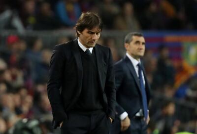 Chelsea and manager Antonio Conte had a disappointing week losing to Barcelona but they can bounce back in the FA Cup. Susana Vera / Reuters
