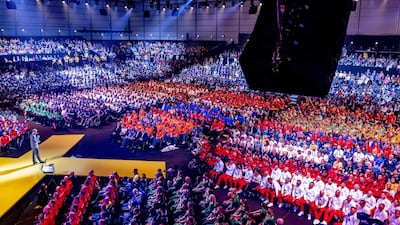 Harry says those involved with Invictus have overcome immense challenges. AFP