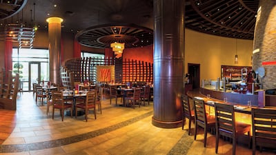 Ronda Locatelli at Atlantis, The Palm was a vast venue that opened in Dubai in 2008. Photo: Atlantis, The Palm