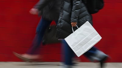 Consumer spending, which accounts for about 70 per cent of US economic activity, rose to a 3.5 per cent annual pace. AP