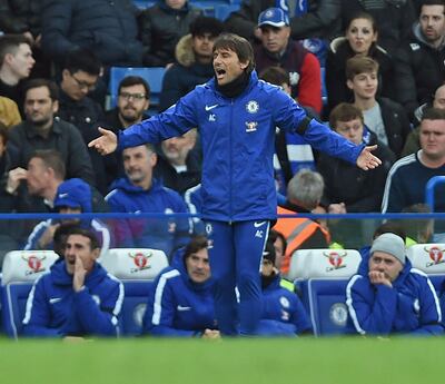 Chelsea manager Antonio Conte will look for his side to return to winning ways. Gerry Penny / EPA
