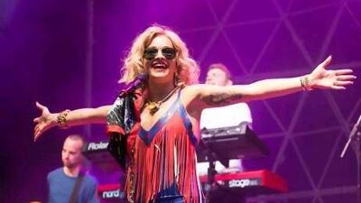 Rita Ora. Samir Hussein / Getty Images