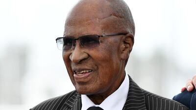 Andrew Mlangeni attends the photocall for "The State Against Mandela" during the 71st annual Cannes Film Festival at Palais des Festivals on May 14, 2018 in Cannes, France. Photo by Emma McIntyre/Getty Images