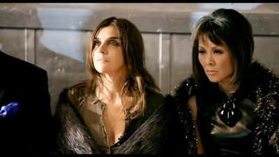 Carine Roitfeld, left, in Mademoiselle C. Courtesy StudioCanal