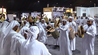 Emirati heritage is celebrated with performances of traditional music at the festival