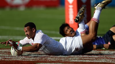 England's Dan Norton has scored a record 300 tries in the World Series. Getty Images
