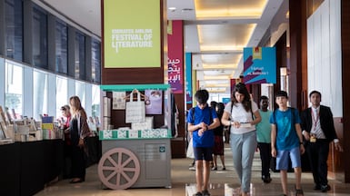 The 18th Emirates Airline Festival of Literature returns in January with regional and international authors and speakers in attendance. Leslie Pableo for The National