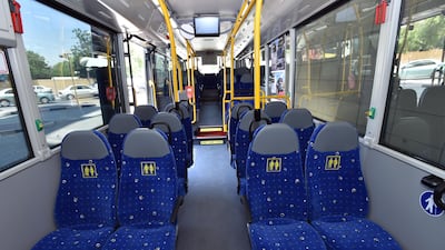 Handout images to go with RTA story on Dubai buses getting lighter and less polluting. (Courtesy-RTA)