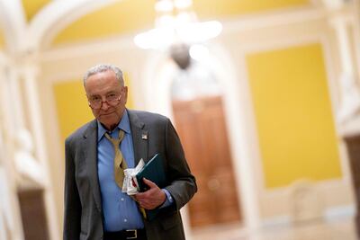 Senate majority leader Chuck Schumer said he would get the chamber to vote on the debt ceiling bill as quickly as possible after it had passed the House of Representatives. AFP
