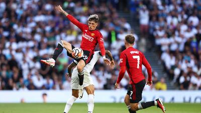 Alejandro Garnacho – 6. More involved than against Wolves, he appealed for a penalty after his 26th-minute shot appeared to be handled. Faded in second half and came off. Getty