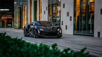 The Fenyr SuperSport in Dubai. W Motors