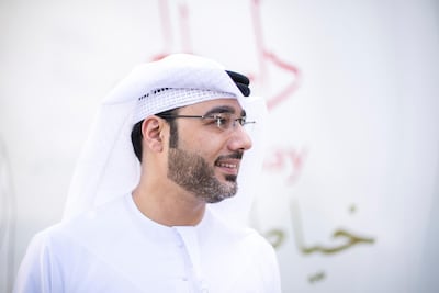 Majed Al Awadhi, founder of Dar Al Hay. Reem Mohammed / The National