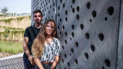 The property has a central courtyard to help with air circulation.