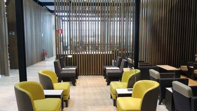 The Latam lounge lounge at Guarulhos International Airport. Courtesy Latam