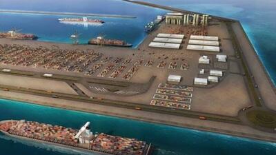 An rendering of Khalifa Port. Courtesy ADPC