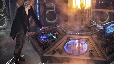 The 12th Doctor is played by Peter Capaldi. Courtesy BBC