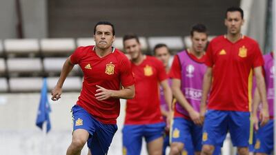 Chelsea forward Pedro Rodriguez has been limited to eight minutes of action at Euro 2016. Manu Fernandez / AP Photo