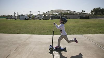 Readers say improving access to green spaces will improve public health. Fatima Al Marzooqi / The National