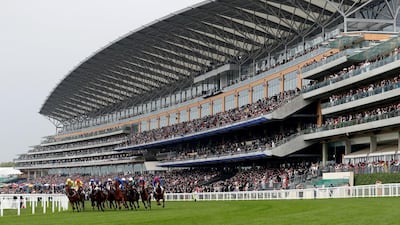 General view during of the Queen's Vase race on Day 2 of Royal Ascot. Reuters