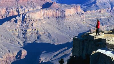 Within park boundaries, the geological record spans all four eras of the earth's evolutionary history. Photo: Photos.com