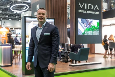 Mark Kirby, chief executive of Emaar Hospitality, says the group expects an 'upward trend' for the rest of the year. Antonie Robertson / The National