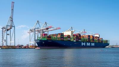 2C4H7PA HMM Oslo docked at Southampton, England. Alamy