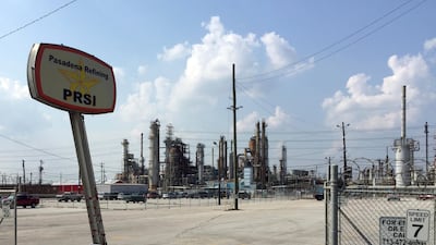 Plants owned by industry giants reported interruptions after Hurricane Harvey crashed into Houston. Frank Bajak / AP