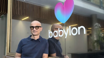 LONDON 6th August 2018. Dr Ali Parsa, founder and CEO of Babylon Health at their offices in London. Stephen Lock for the National