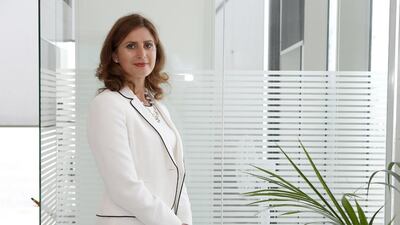 Jasamin Fichte, the founder and managing partner of Fichte & Co. Pawan Singh / The National