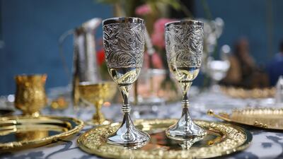 About 200 artisans have created more than 15,000 pieces of tableware for the G20 Summit. Reuters