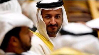 FNC Ajman member Sultan Al Shamsi listens to a colleague during a meeting of the Fedeal National Council in Abu Dhabi yesterday.